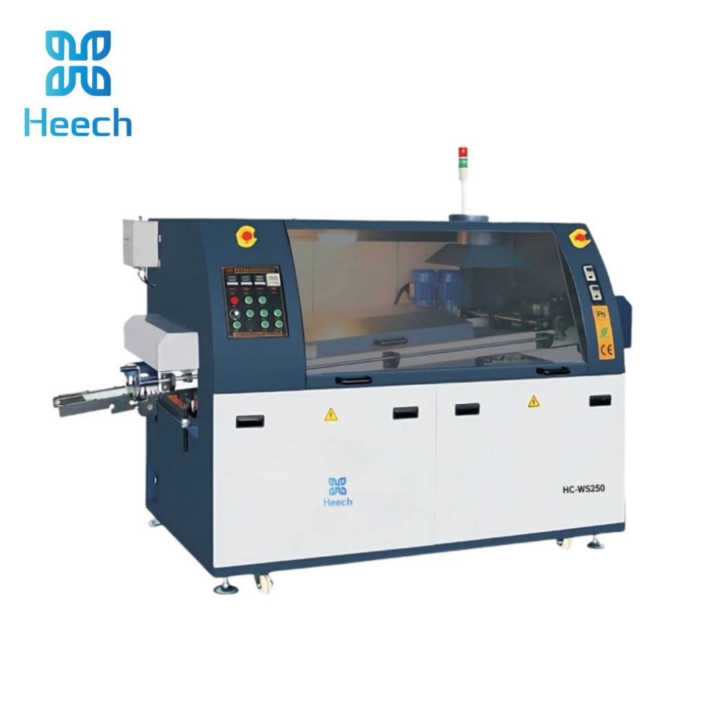 compact lead free wave soldering machine hc ws250